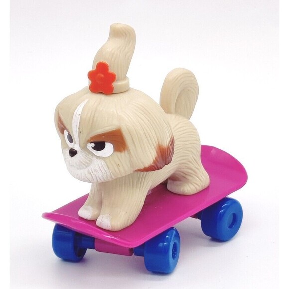 2019 The Secret Life Of Pets 2 Daisy To The Rescue McDonalds Happy Meal Toy 3.5" - Picture 1 of 8